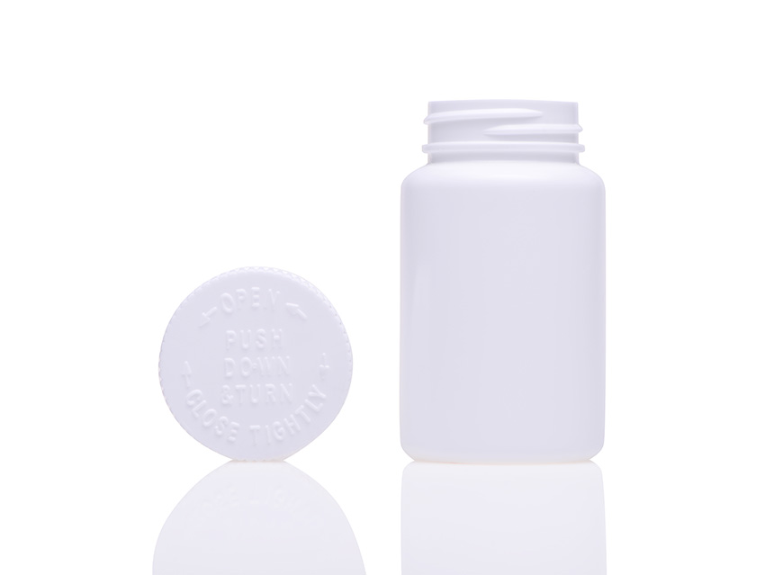 100ml Tablet Bottle with Child Resistant Cap Z005