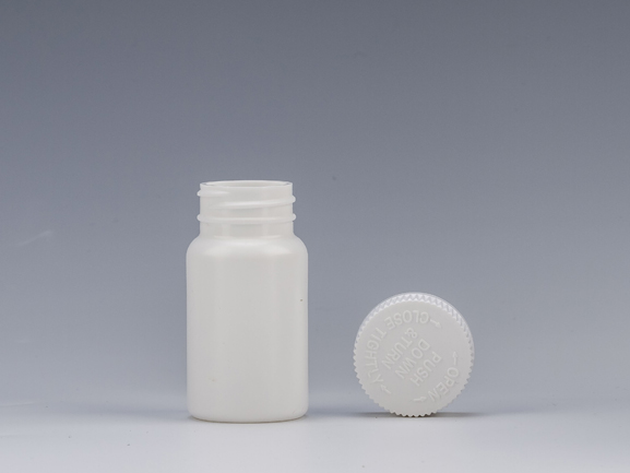 60ml Plastic Pills Container with CRC Z010