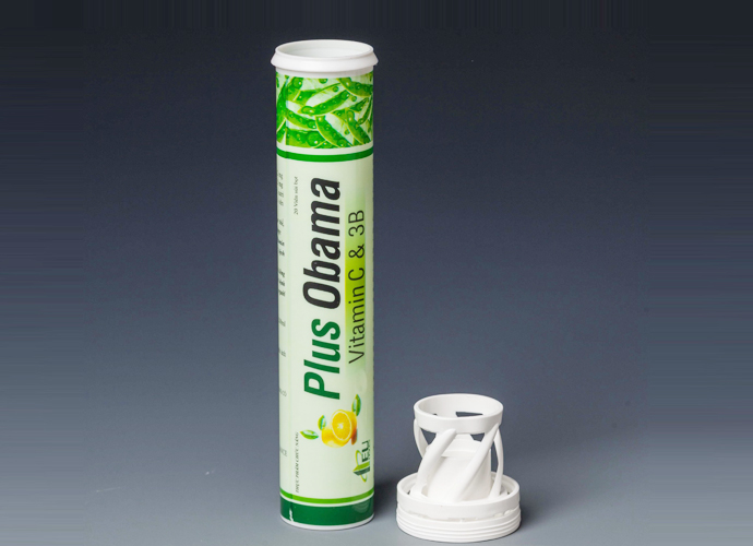 New design packaging(effervescent tabelt tube) for nutrients tablets