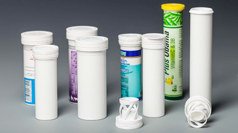 plastic tube for tablets