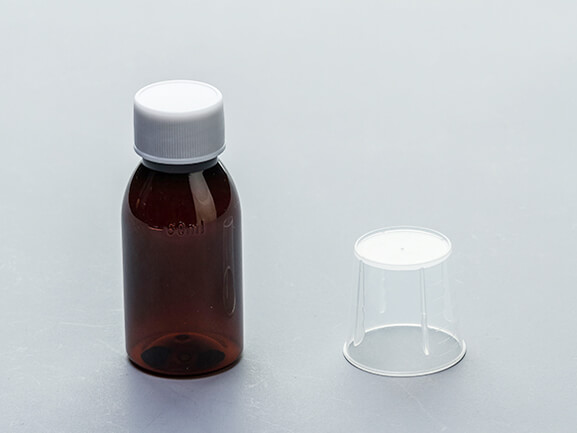 Medicinal polyester bottle