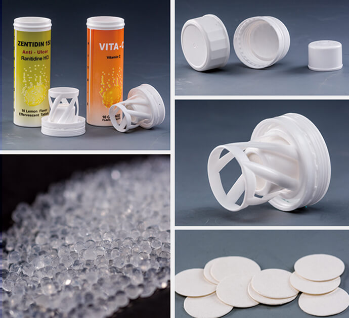 The feature of silica desiccant in pharma bottle