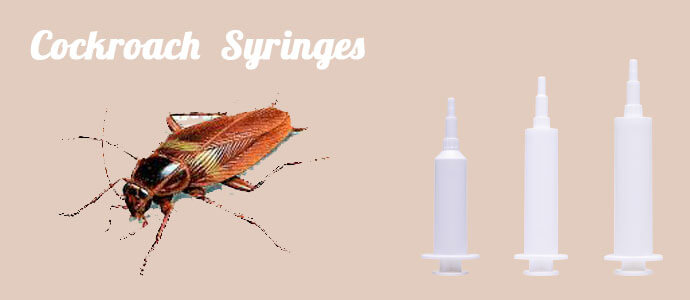 What are the compatibility tests of syringe for cockroach