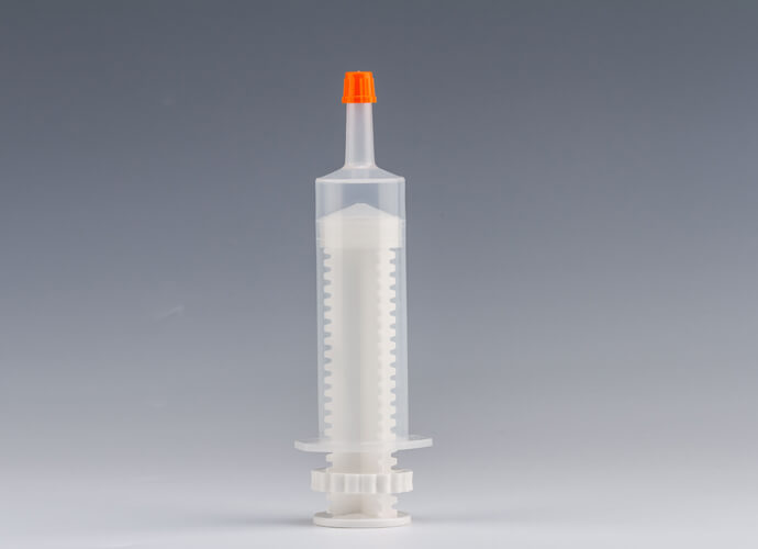 Horse calming supplement syringe