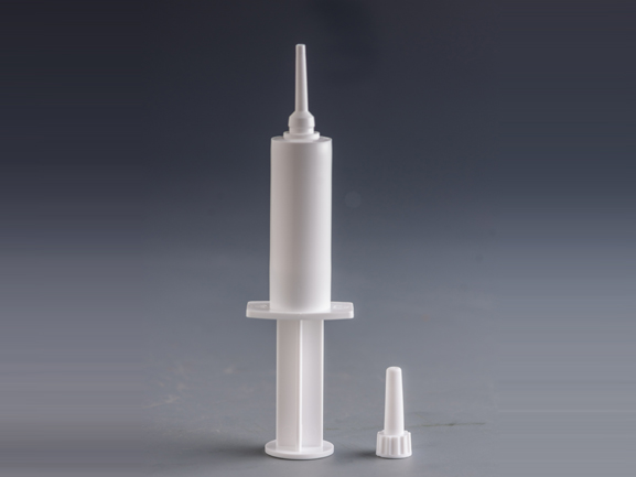gel filling way of veterinary syringe