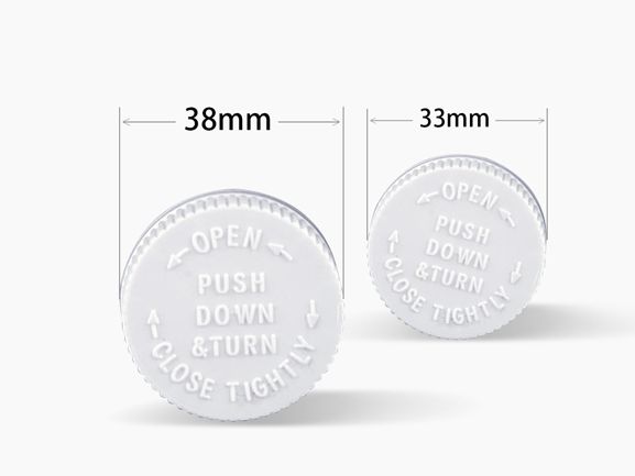 What raw materials are generally used for medicinal bottle caps