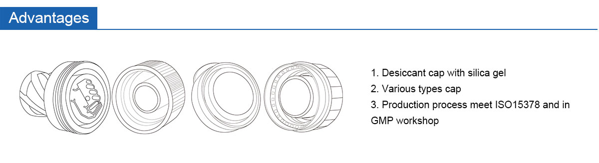 Desiccant Cap