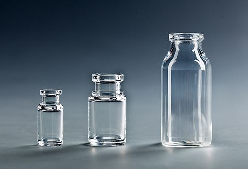 Pharmaceutical packaging CZ vial instead of glass bottle