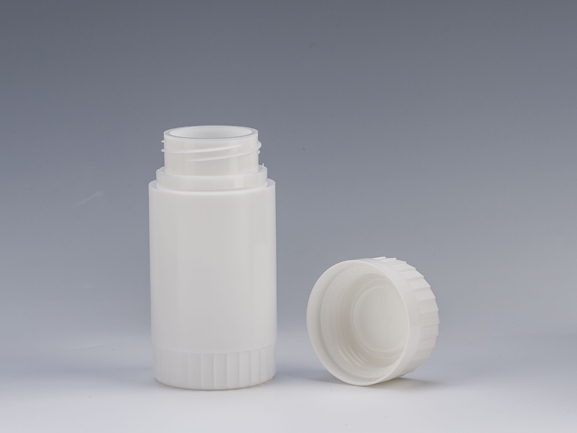 30ml Plastic Double Bottle Body with Desiccant Cap 