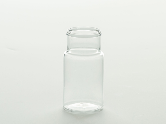Transparent PET bottle with desiccant spiral cap T010
