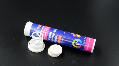 Effervescent tablet tubes with DMF_Xinfuda