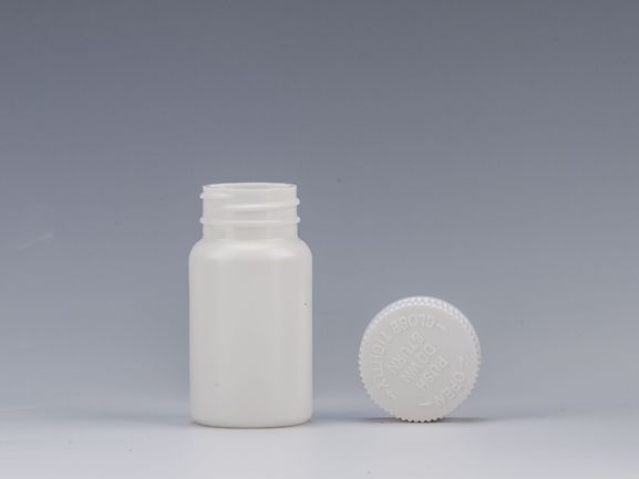 Push and turn cap 60ml bottle for medicine
