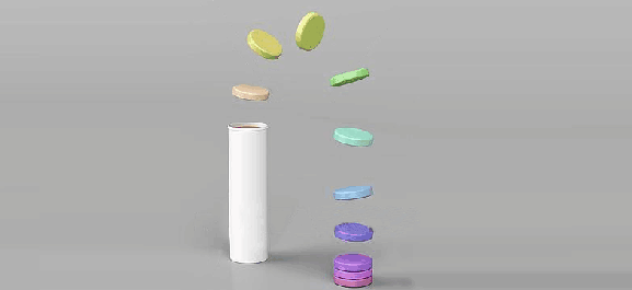 plastic tube for tablets 