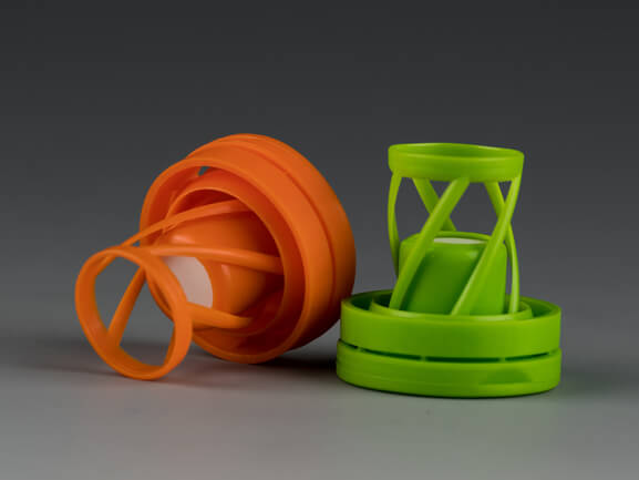Plastic tube for effervescent tablets