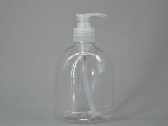 500ml clear hand sanitizer bottles in stock