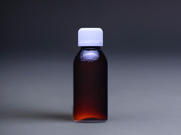 100ml PET plastic oral liquid syrup bottle