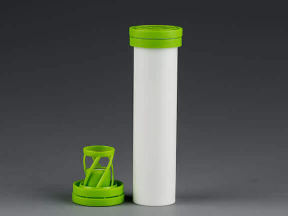 92mm*21mm Plastic tube for effervescent tablets