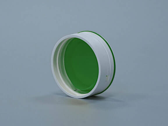 customization plastic cap with two color